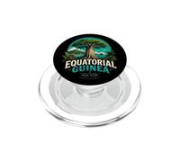 Souvenir de Voyage Vintage Guinée équatoriale Cadeau PopSockets PopGrip pour MagSafe