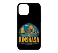 Souvenir de Voyage Vintage Kinshasa RD Congo Coque pour iPhone 12 Mini