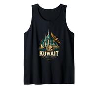 Souvenir de Voyage Vintage Koweït Cadeau Monument Débardeur