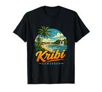Souvenir de Voyage Vintage Kribi Cameroun T-Shirt