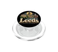 Souvenir de Voyage Vintage Leeds Angleterre Royaume-Uni PopSockets PopGrip pour MagSafe