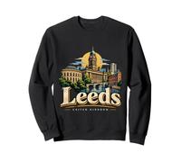 Souvenir de Voyage Vintage Leeds Angleterre Royaume-Uni Sweatshirt