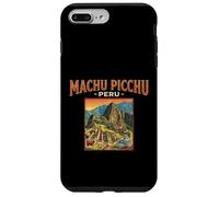 Souvenir de Voyage Vintage Machu Picchu Pérou Cadeau Touristique Ville Coque pour iPhone 7 Plus/8 Plus