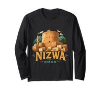 Souvenir de Voyage Vintage Nizwa Oman Manche Longue