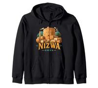 Souvenir de Voyage Vintage Nizwa Oman Sweat à Capuche