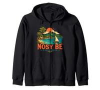 Souvenir de Voyage Vintage Nosy Be Madagascar Sweat à Capuche