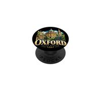Souvenir de Voyage Vintage Oxford Angleterre Royaume-Uni PopSockets PopGrip Adhésif