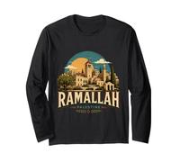 Souvenir de Voyage Vintage Ramallah Palestine Manche Longue