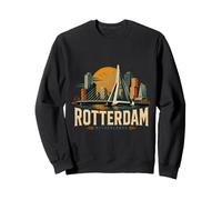 Souvenir de Voyage Vintage Rotterdam Pays-Bas Cadeau Monument Sweatshirt