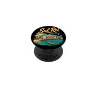 Souvenir de Voyage Vintage Sal Rei Cap-Vert PopSockets PopGrip Adhésif