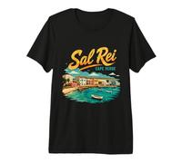 Souvenir de Voyage Vintage Sal Rei Cap-Vert T-Shirt Haut de Gamme