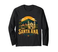 Souvenir de Voyage Vintage Santa Ana El Salvador Manche Longue