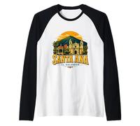Souvenir de Voyage Vintage Santa Ana El Salvador Manche Raglan