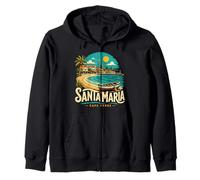 Souvenir de Voyage Vintage Santa Maria Cap-Vert Sweat à Capuche