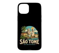 Souvenir de Voyage Vintage Sao Tomé-et-Principe Coque pour iPhone 15 Plus