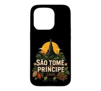 Souvenir de Voyage Vintage Sao Tomé-et-Principe Coque pour iPhone 15 Pro