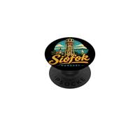 Souvenir de Voyage Vintage Siofok Hongrie PopSockets PopGrip Adhésif