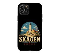 Souvenir de Voyage Vintage Skagen Danemark Coque pour iPhone 11 Pro