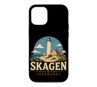 Souvenir de Voyage Vintage Skagen Danemark Coque pour iPhone 12/12 Pro