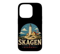 Souvenir de Voyage Vintage Skagen Danemark Coque pour iPhone 14 Pro