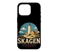 Souvenir de Voyage Vintage Skagen Danemark Coque pour iPhone 16 Pro