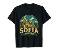 Souvenir de Voyage Vintage Sofia Bulgarie T-Shirt