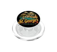 Souvenir de Voyage Vintage St Georges Grenade Cadeau Monument PopSockets PopGrip pour MagSafe