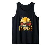 Souvenir de Voyage Vintage Tampere Finlande Débardeur