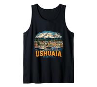 Souvenir de Voyage Vintage Ushuaia Argentine Débardeur