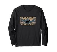 Souvenir de wapitis du Parc National des Rocheuses et des Montagnes du Colorado Manche Longue