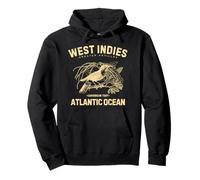 Souvenir des Antilles des Antilles des Caraïbes Sweat à Capuche
