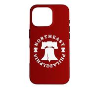 Souvenir des Quartiers de Philadelphie du Nord-est de Philadelphie Coque pour iPhone 16 Pro