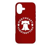 Souvenir des Quartiers de Philadelphie du Nord-est de Philadelphie Coque pour iPhone 17