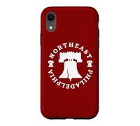 Souvenir des Quartiers de Philadelphie du Nord-est de Philadelphie Coque pour iPhone XR