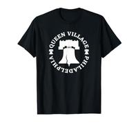 Souvenir des Quartiers de Philadelphie Queen Village Philadelphie T-Shirt Graphique avec Valeur