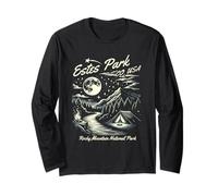 Souvenir d'Estes Park, Colorado, États-Unis, Motif montagnard Manche Longue