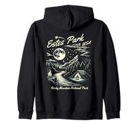 Souvenir d'Estes Park, Colorado, États-Unis, Motif montagnard Sweat à Capuche