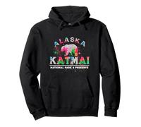 Souvenir d'ours du Parc National et de la réserve de Katmai de l'Alaska Sweat à Capuche