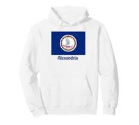 Souvenir Drapeau américain Alexandrie Virginie Sweat à Capuche