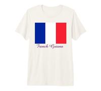 Souvenir Drapeau Guyane Française T-Shirt Haut de Gamme