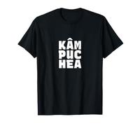 Souvenir du Cambodge - Boîte aux Lettres Cambodgienne Pride Word Art T-Shirt
