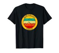 Souvenir du coucher de soleil rétro de Sun Valley, dans l'Idaho T-Shirt