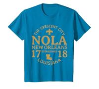 Souvenir du croissant de la Nouvelle-Orléans Louisiana NOLA T-Shirt