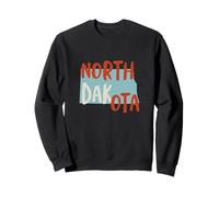 Souvenir du Dakota du Nord des États-Unis, ND de l'état du Dakota du Nord Sweatshirt