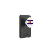 Souvenir du Drapeau américain Denver Colorado PopSockets PopWallet pour MagSafe