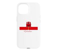 Souvenir du Drapeau de Gibraltar Coque pour iPhone 15