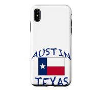 Souvenir du Drapeau du Texas Austin Coque pour iPhone XS Max