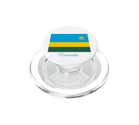 Souvenir du Drapeau rwandais du Rwanda PopSockets PopGrip pour MagSafe