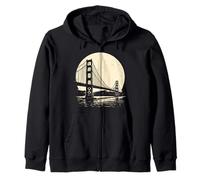 Souvenir du Golden Gate Bridge de San Francisco en Californie Sweat à Capuche