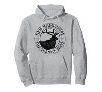 Souvenir du Hampshire Granite State Elk Hunting Hunter Sweat à Capuche